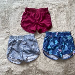 Girls athletic shorts XS bundle